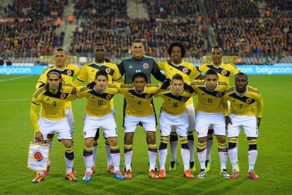 Colombias landslag i fotboll VMguide med spelschema och tvtider