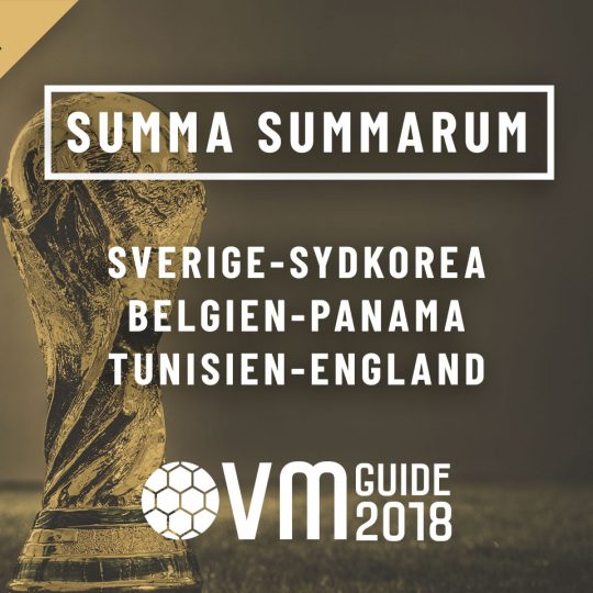 Summa Summarum 18 juni VM i Ryssland 2018